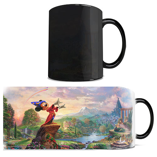 Disney Fantasia Thomas Kinkade Studios Morphing Mug